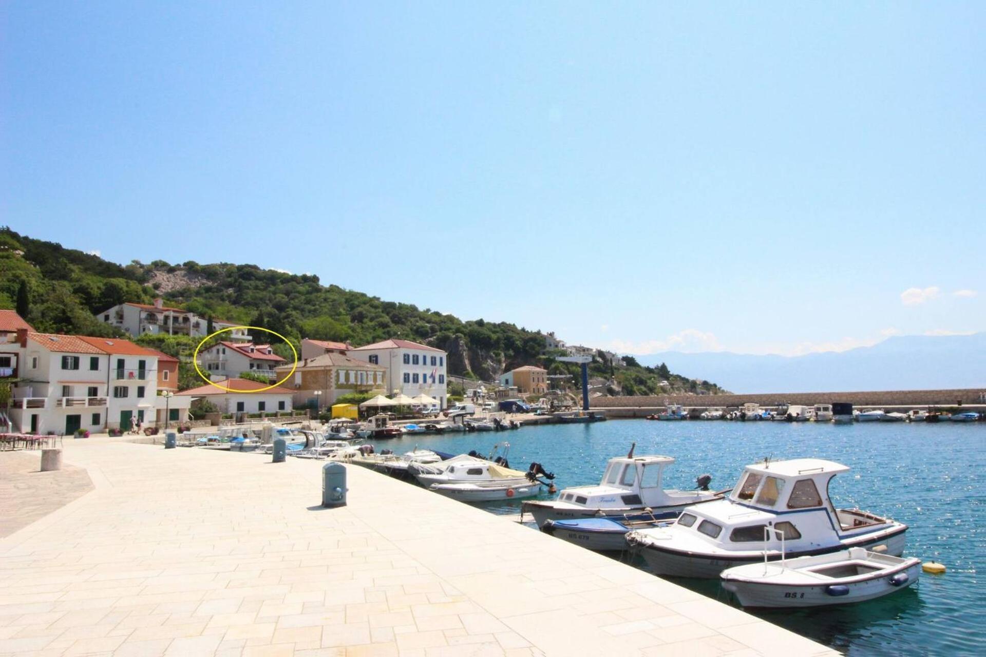 Apartments Silvija Cubranic Baška Buitenkant foto