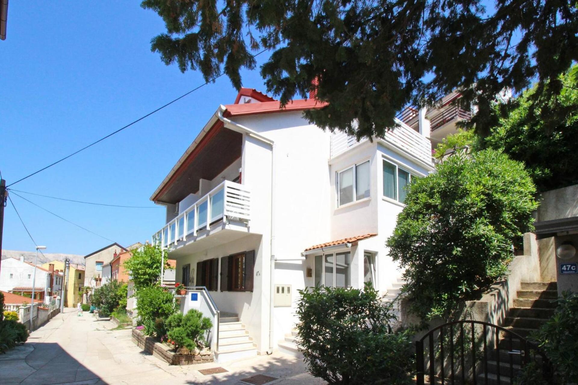 Apartments Silvija Cubranic Baška Buitenkant foto