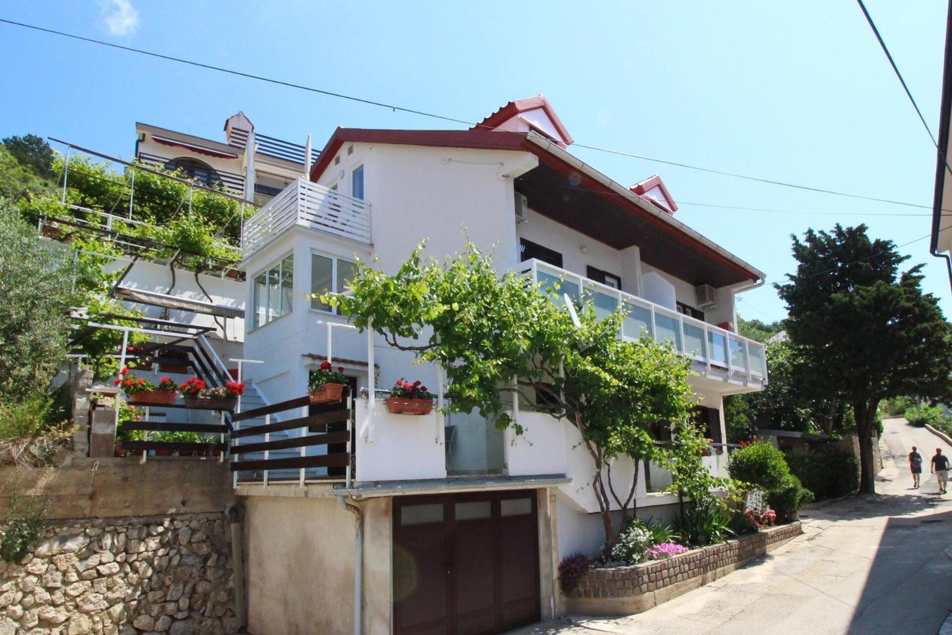 Apartments Silvija Cubranic Baška Buitenkant foto